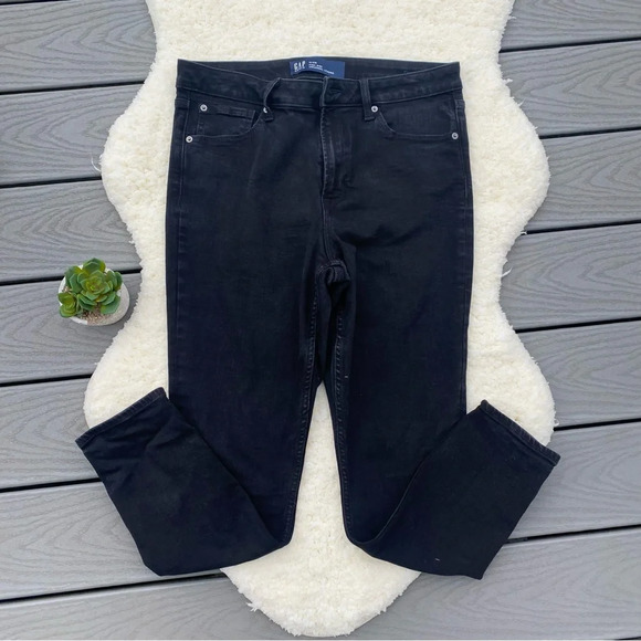 Gap black universal high rise legging jean - Picture 2 of 4